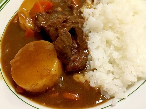 牛すじ、とろとろカレー